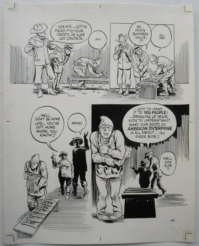 Will Eisner, Heart of the storm - page 80 - Planche originale