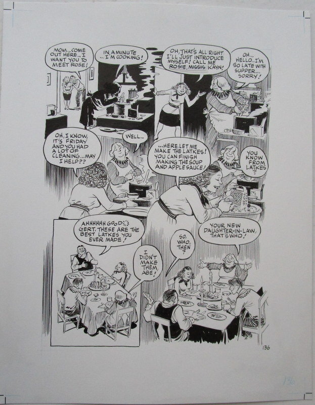 Will Eisner, The name of the game - page 136 - Planche originale