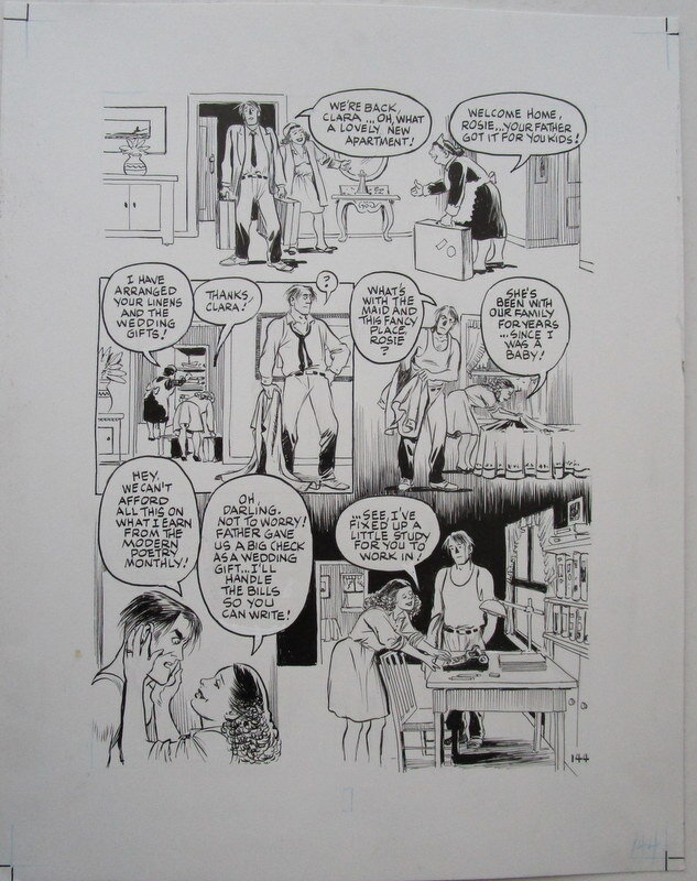 Will Eisner, The name of the game - page 144 - Planche originale
