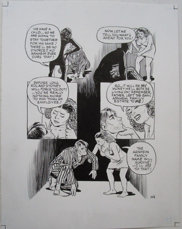 Will Eisner, The name of the game - page 164 - Planche originale