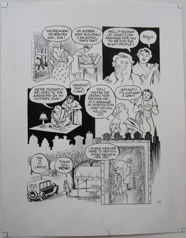 Will Eisner, The name of the game - page 77 - Planche originale