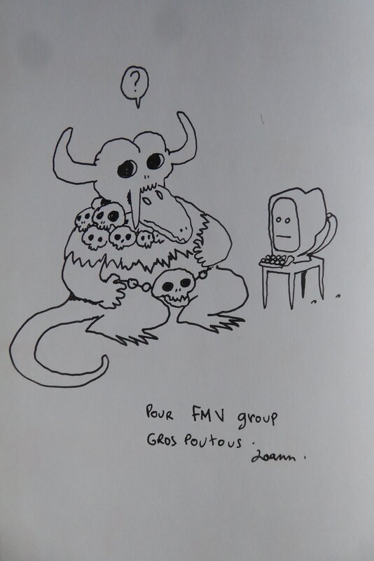 Donjon par Joann Sfar, Lewis Trondheim - Dédicace