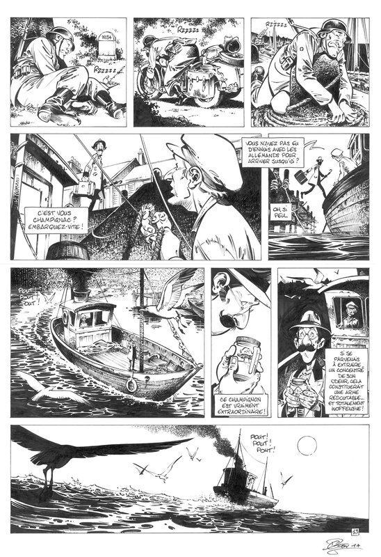 David Etien, Champignac - Enigma P13 - Comic Strip
