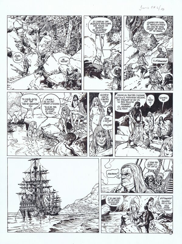 Franz, Compagnons de fortune Au milieu de nulle part..., Tome 2, Planche 19 - Comic Strip