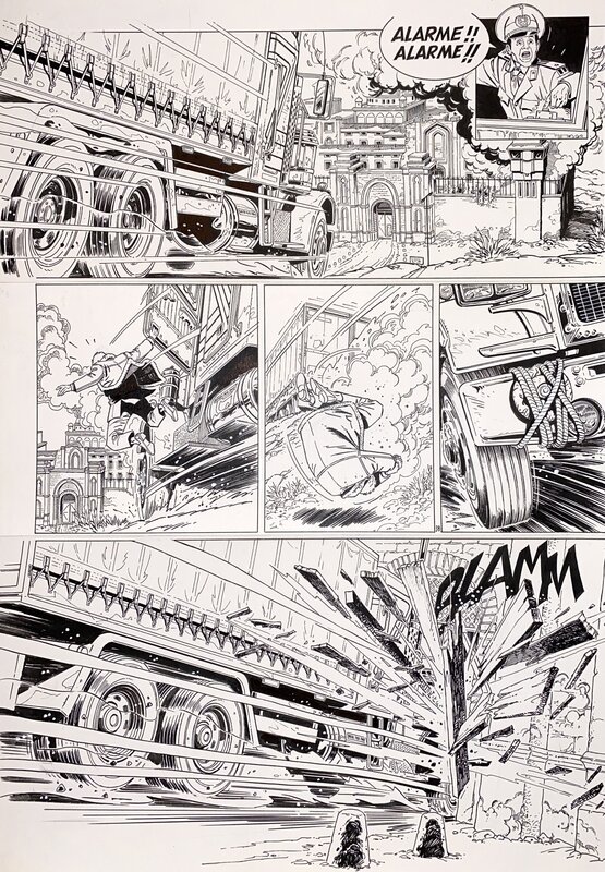 Christian Denayer, Wayne Shelton T2 planche 38 - Comic Strip