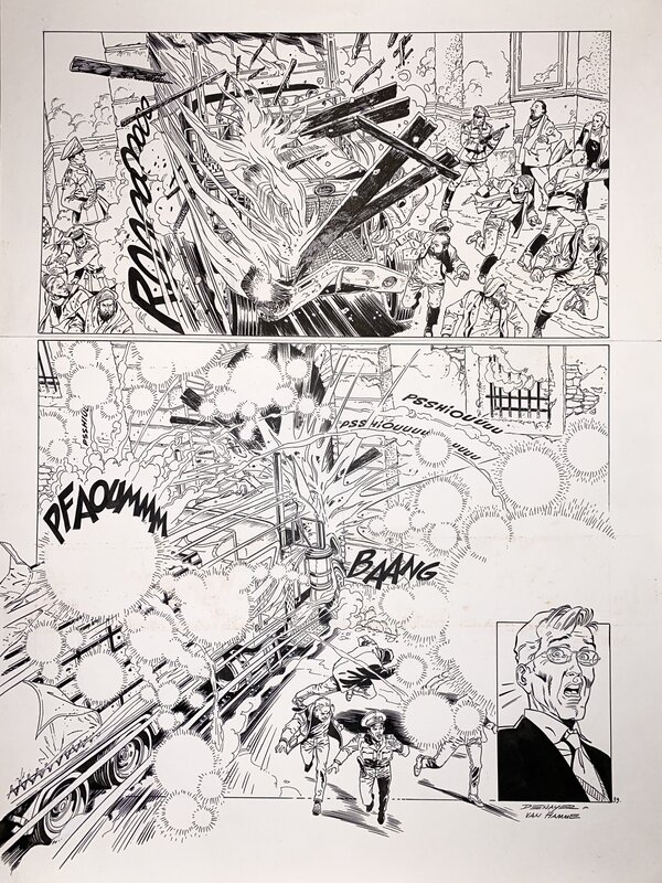 Christian Denayer, Wayne Shelton T2 planche 39 - Comic Strip