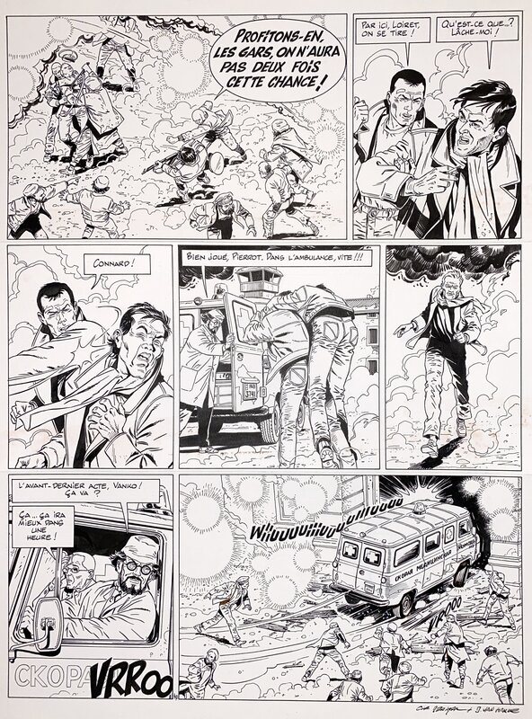 Christian Denayer, Wayne Shelton T2 planche 40 - Comic Strip