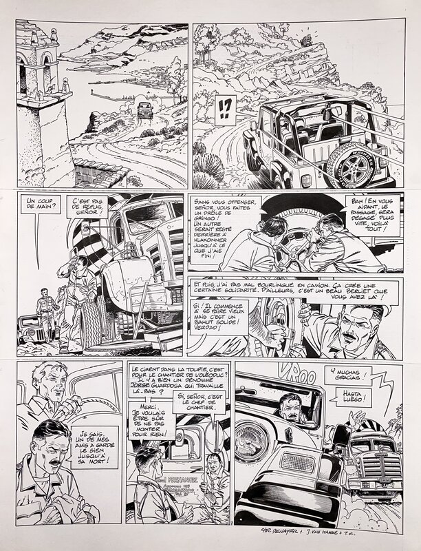 Christian Denayer, Wayne Shelton T3 planche 7 - Comic Strip