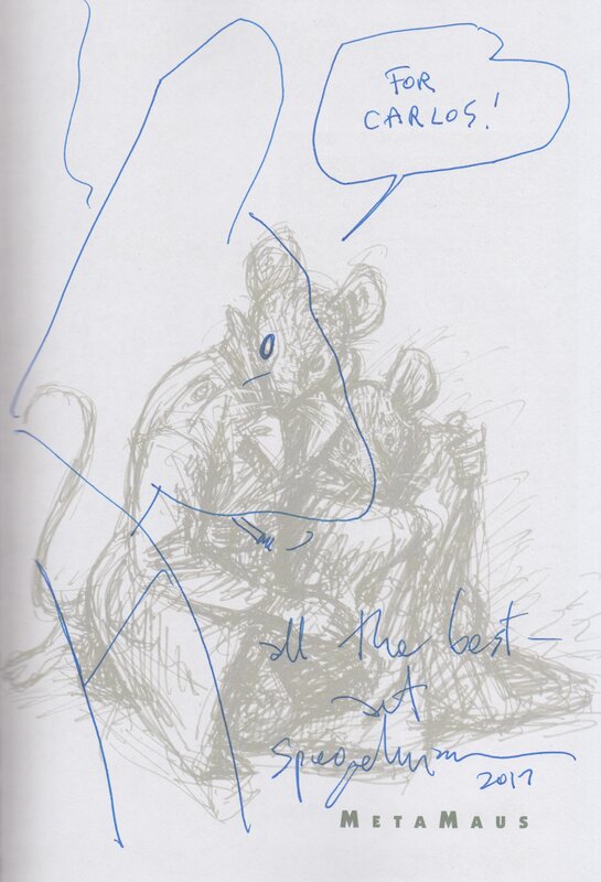 Metamaus by Art Spiegelman - Sketch