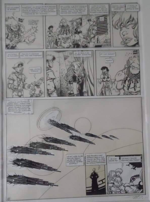 Didier Tarquin, Lanfeust les sables d'alaxar - Comic Strip