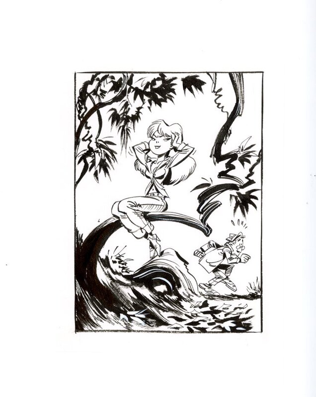 Didier Conrad, Les Innommables : Shukumeï - Illustration originale