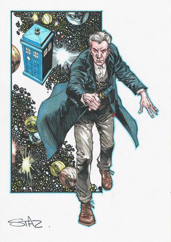 Staz Johnson, Doctor Who - The  Twelfth Doctor - Original Illustration