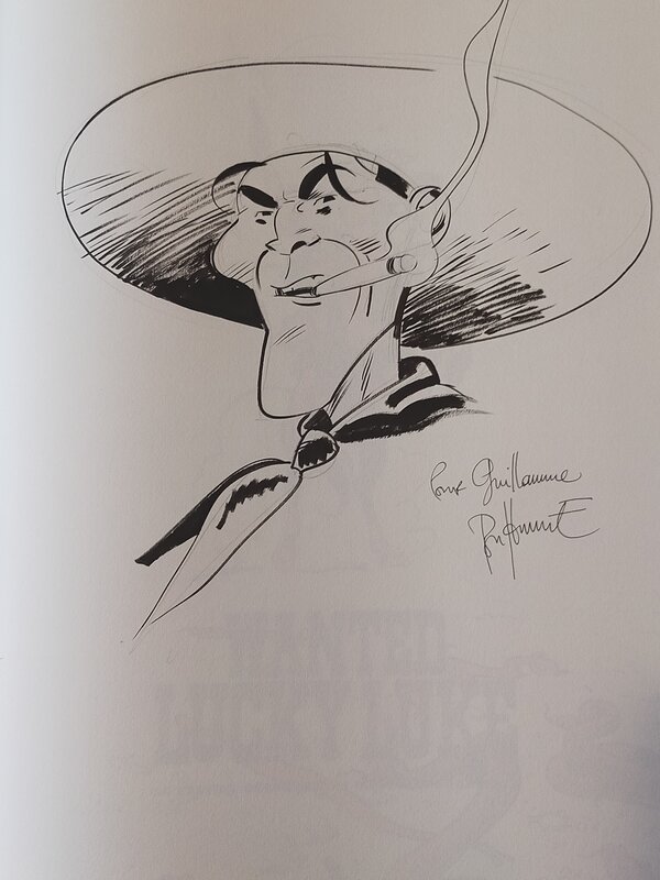 Matthieu Bonhomme, Wanted Lucky Luke TT - Sketch