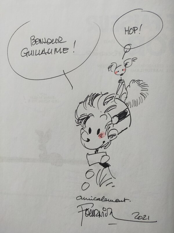 Jean-Claude Fournier, Spirou, le faiseur d'or - Sketch