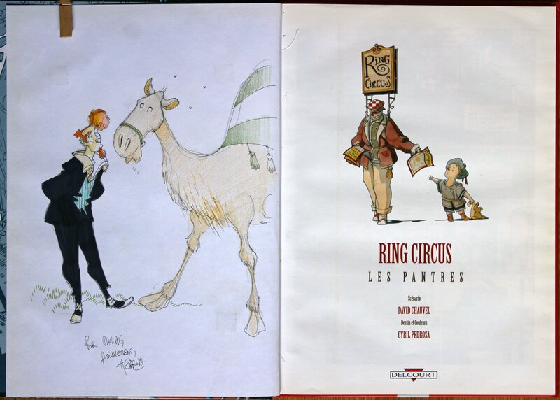 Ring Circus by Cyril Pedrosa - Sketch