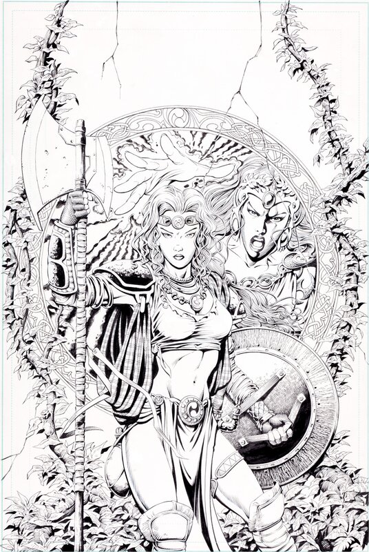 Solus 3 by George Perez, Rick Magyar - Original Cover