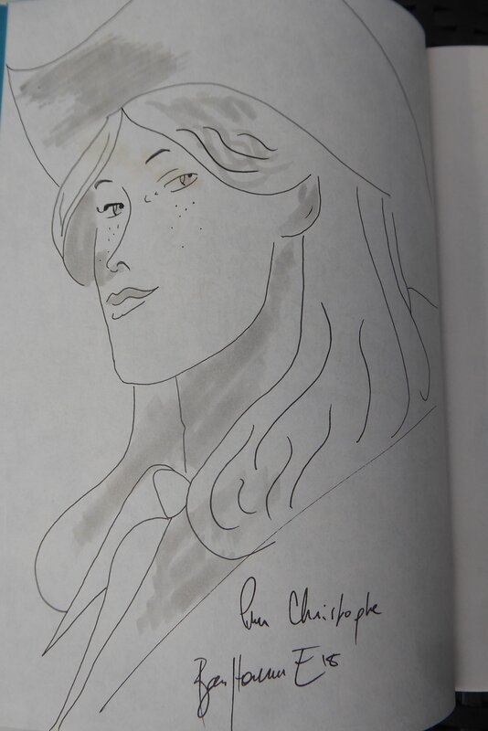 Matthieu Bonhomme, Texas cowboy 2  SOPHIA - Sketch