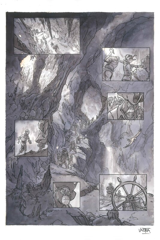 Jim Hawkins - Tome 3 - VASTRA - Planche originale