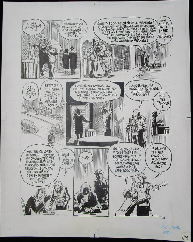 Will Eisner, A life force - page 113 - Planche originale