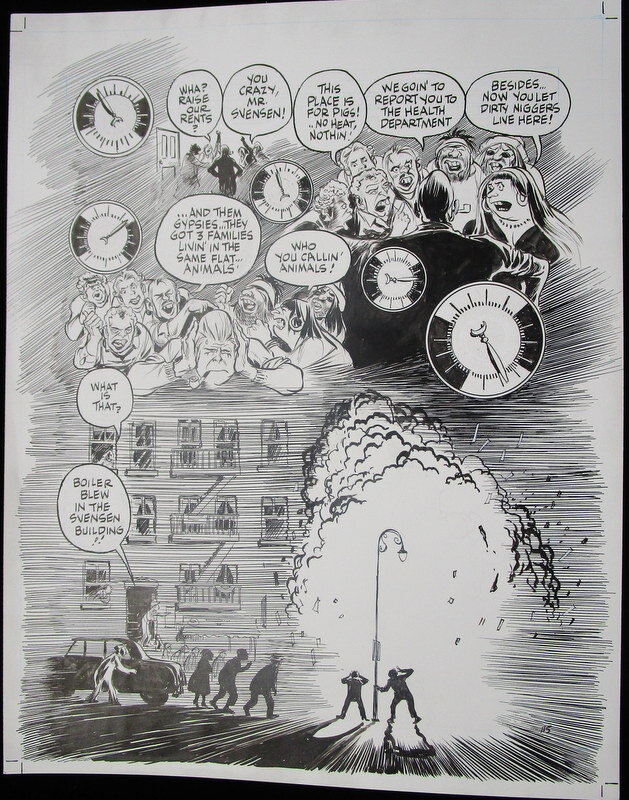 Will Eisner, Dropsie avenue - page 115 - Planche originale