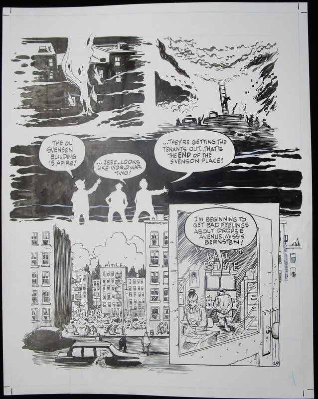 Will Eisner, Dropsie Avenue - page 129 - Planche originale