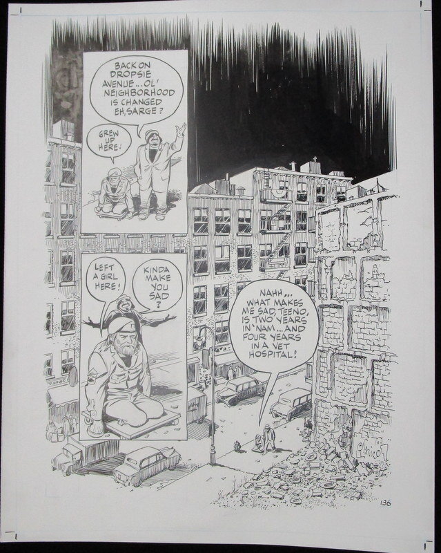 Will Eisner, Dropsie avenue - page 136 - Planche originale
