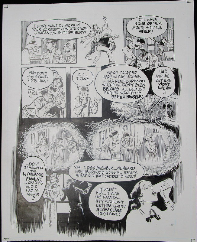 Will Eisner, Dropsie avenue - page 17 - Planche originale
