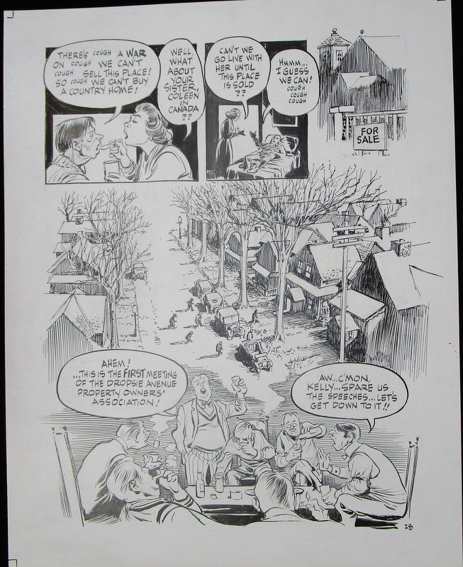 Will Eisner, Dropsie avenue - page 28 - Planche originale