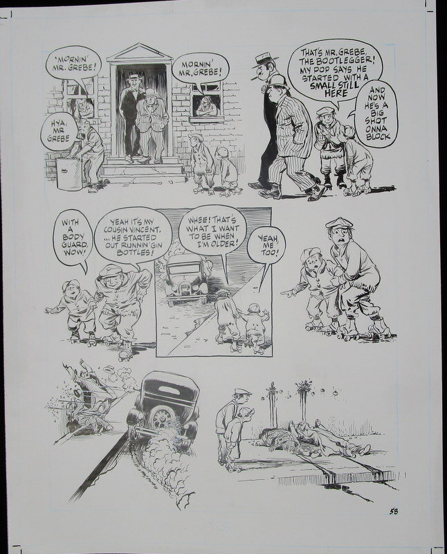 Will Eisner, Dropsie avenue - page 58 - Planche originale