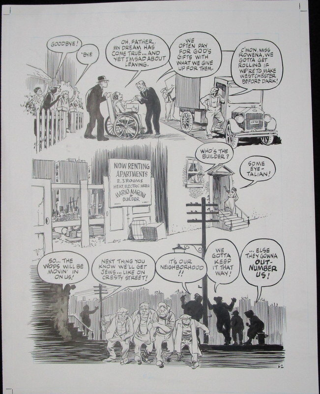 Will Eisner, Dropsie avenue - page 62 - Planche originale