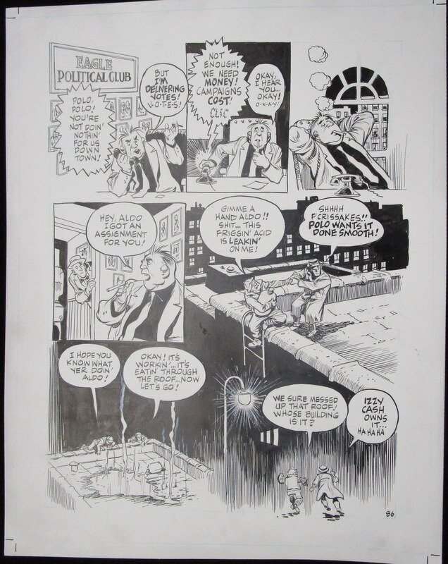 Will Eisner, Dropsie avenue - page 86 - Planche originale