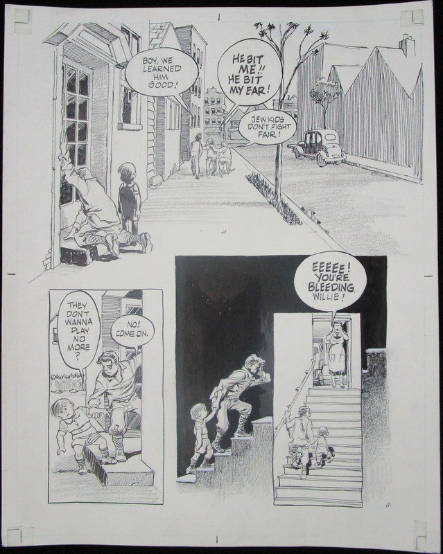 Will Eisner, Heart of the storm - page 11 - Planche originale
