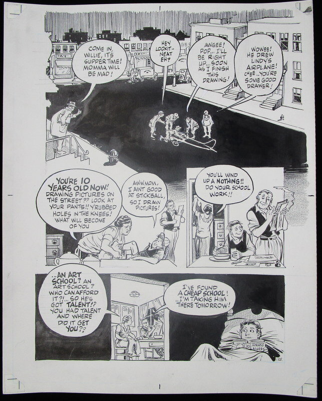 Will Eisner, Heart of the storm - page 125 - Planche originale