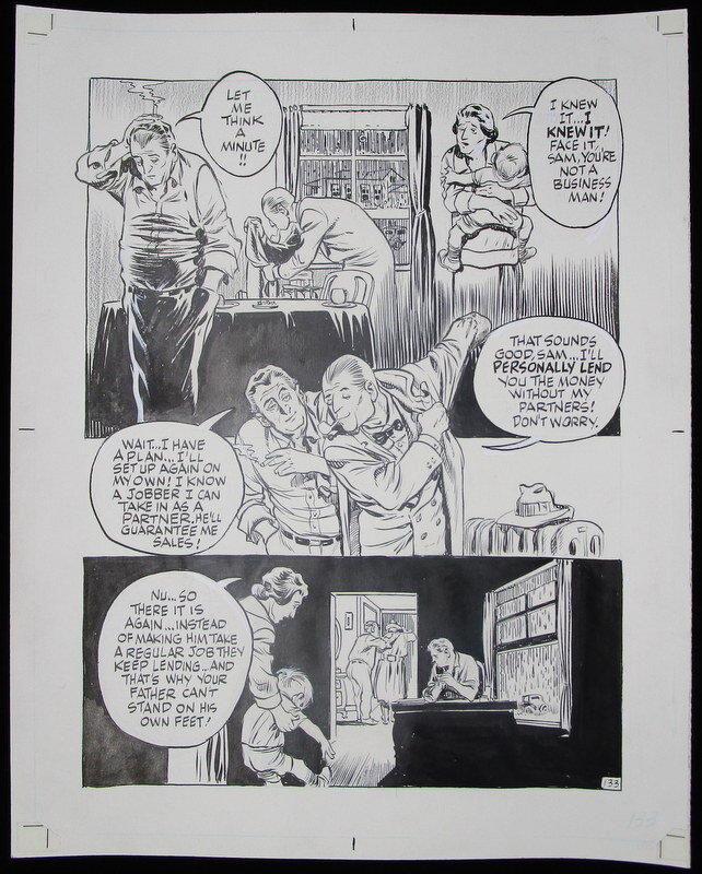 Will Eisner, Heart of the storm - page 133 - Comic Strip