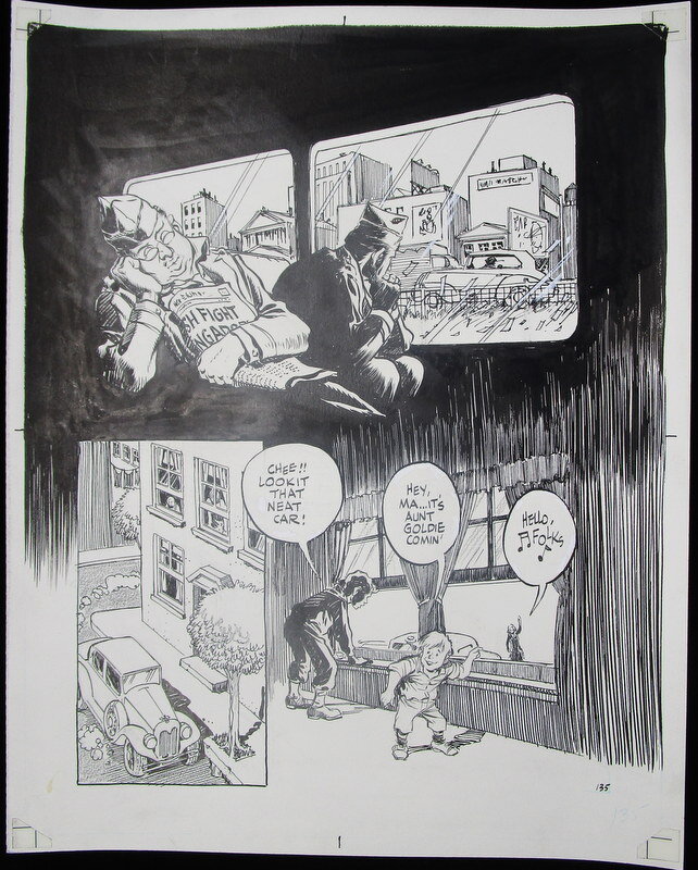 Will Eisner, Heart of the storm - page 135 - Planche originale
