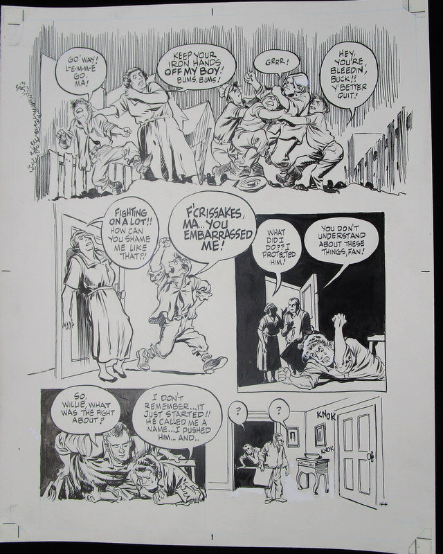 Will Eisner, Heart of the Storm - page 144 - Planche originale