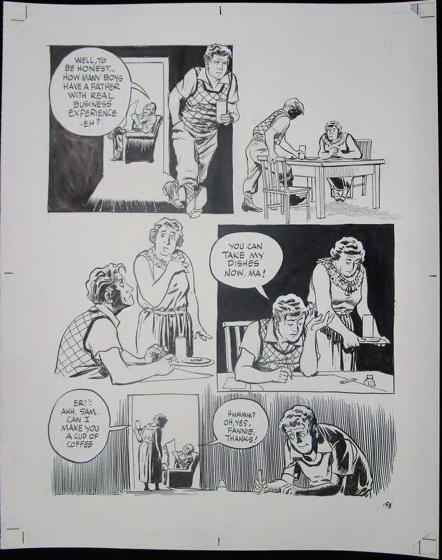 Will Eisner, Heart of the storm - page 153 - Planche originale