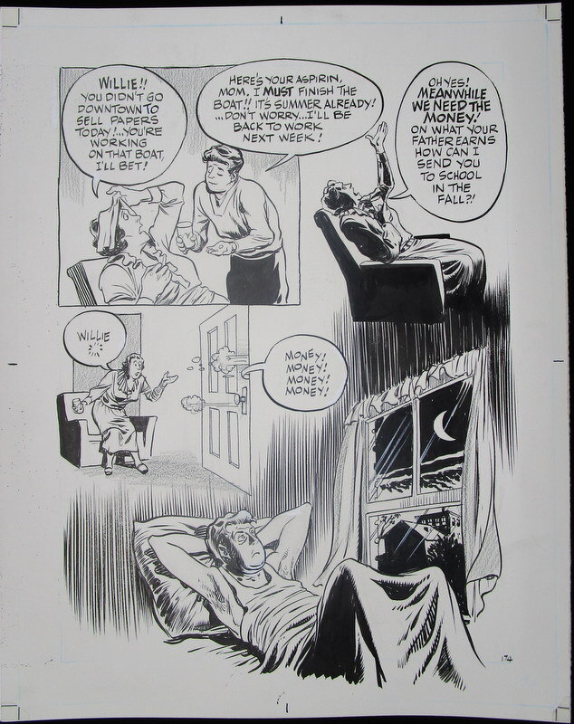 Will Eisner, Heart of the storm - page 174 - Planche originale