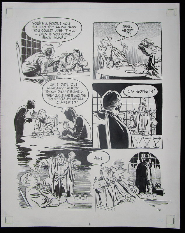 Will Eisner, Heart of the storm - page 203 - Planche originale