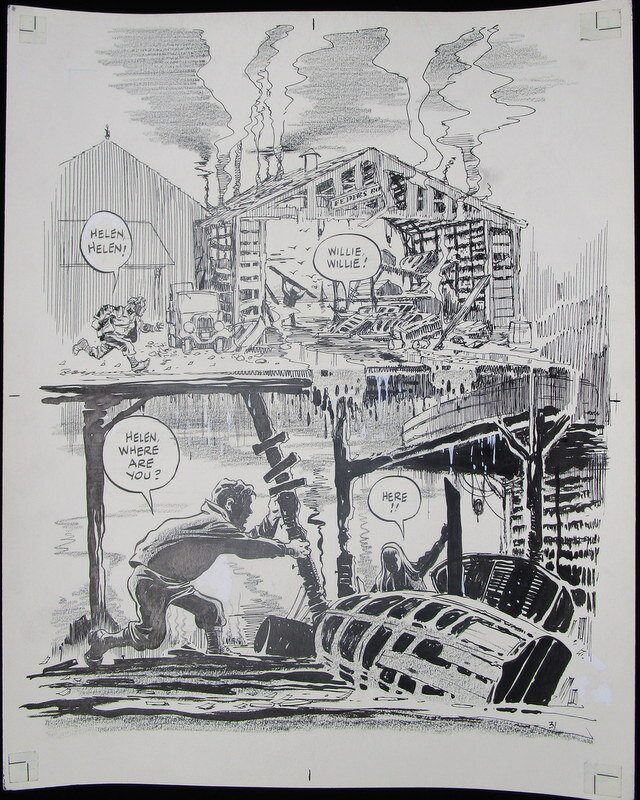 Will Eisner, Heart of the storm - page 31 - Planche originale