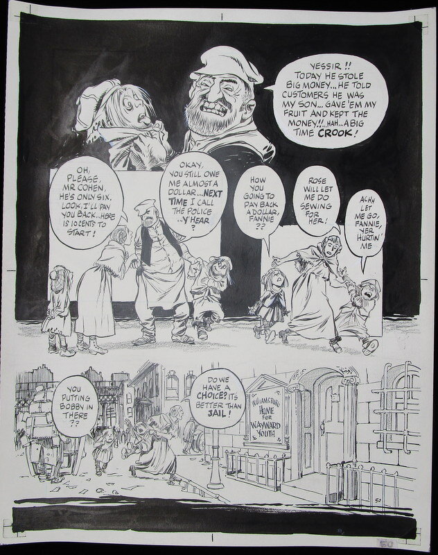 Will Eisner, Heart of the storm - page 50 - Planche originale