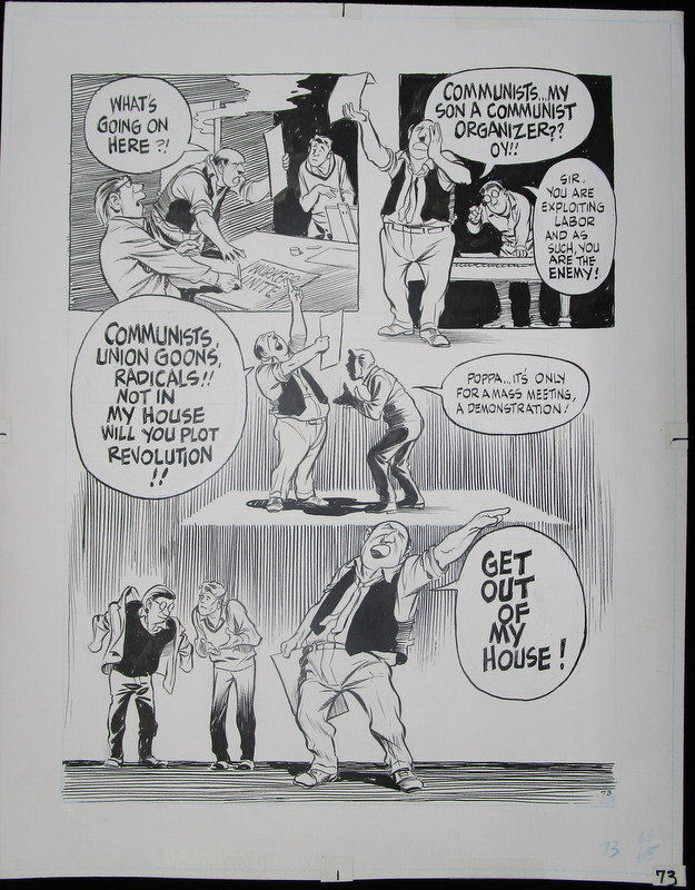 Will Eisner, Heart of the storm - page 73 - Comic Strip