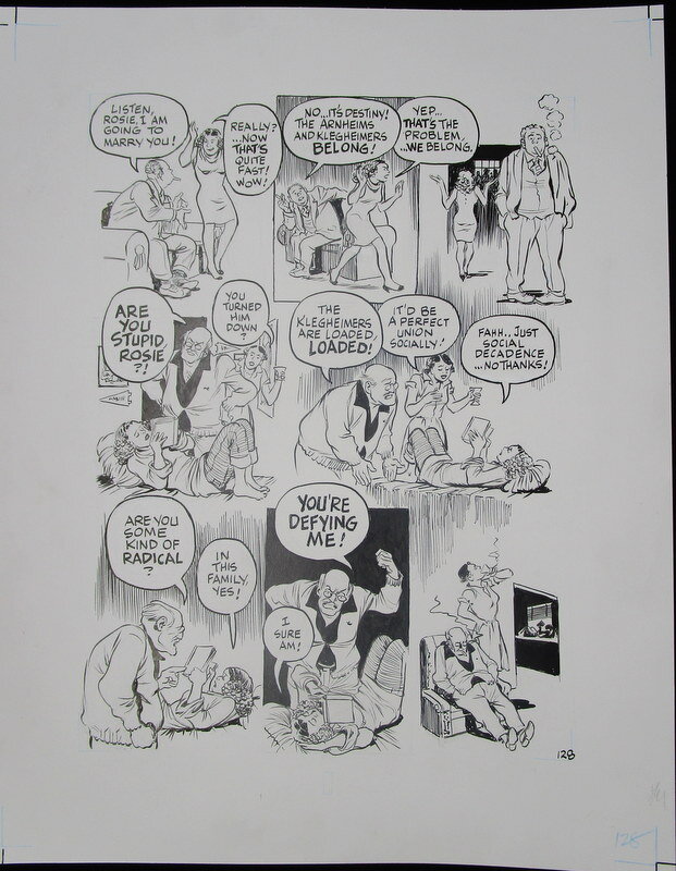 Will Eisner, The name of the game - page 128 - Planche originale
