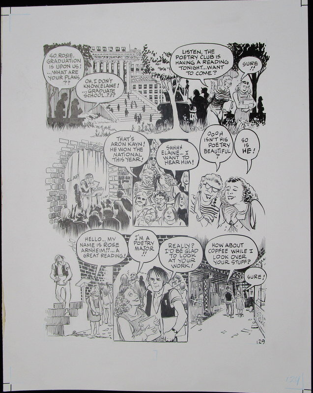 Will Eisner, The name of the game - page 129 - Planche originale