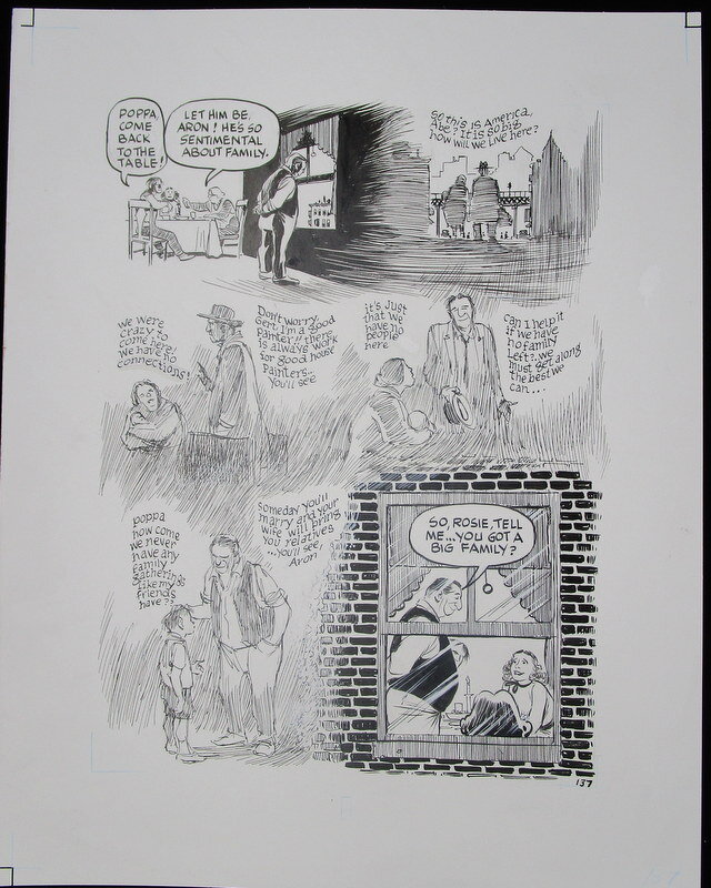 Will Eisner, The name of the game - page 137 - Planche originale
