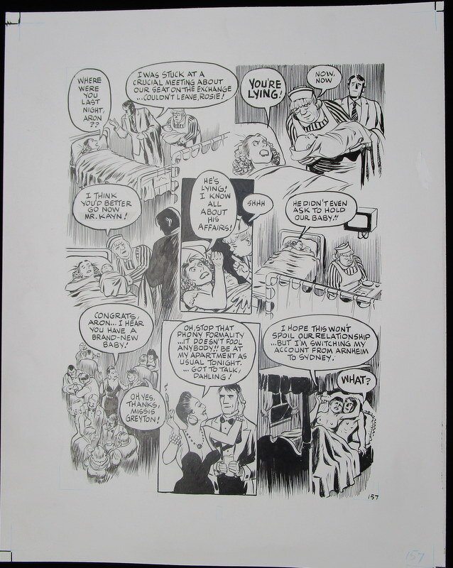 Will Eisner, The name of the game - page 157 - Planche originale