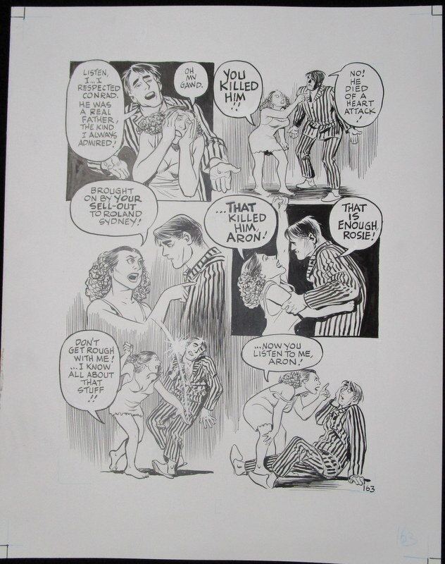 Will Eisner, The name of the game - page 163 - Planche originale