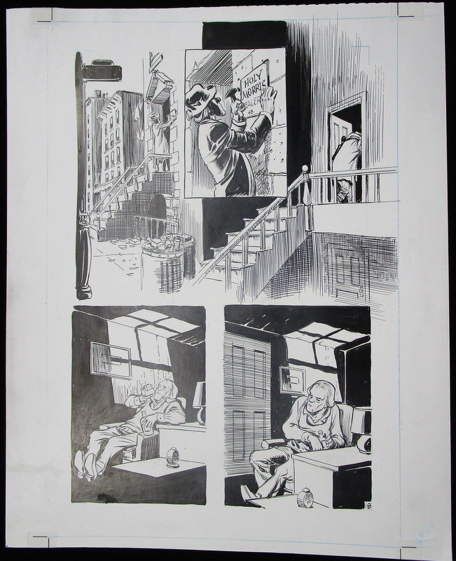 The power - page 18 par Will Eisner - Planche originale