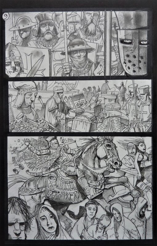 Simon Bisley, The Tower Chronicles - Comic Strip