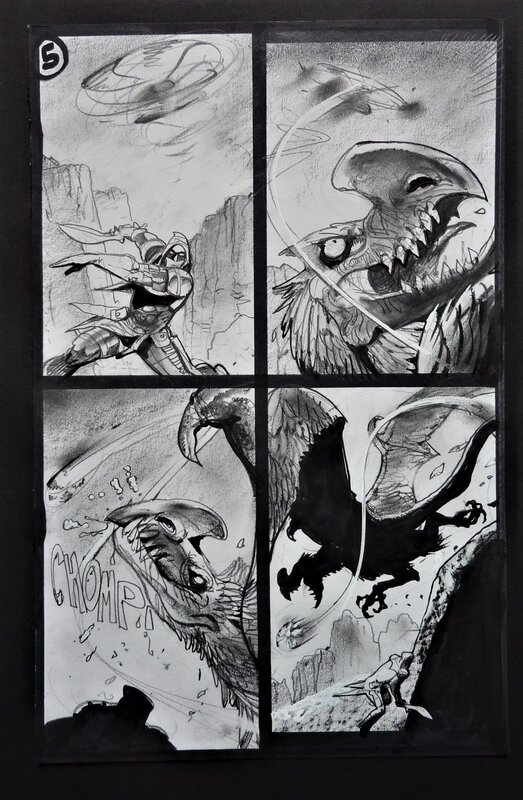 Simon Bisley, The Tower Chronicles - Comic Strip